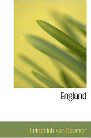 Cover of England