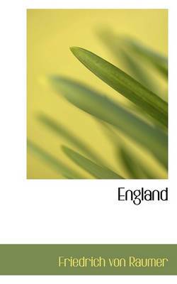 Book cover for England