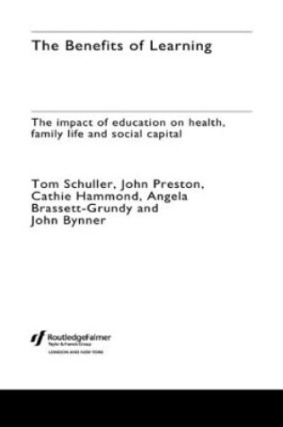 Cover of The Benefits of Learning