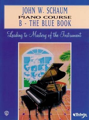 Book cover for John W. Schaum Piano Course, B