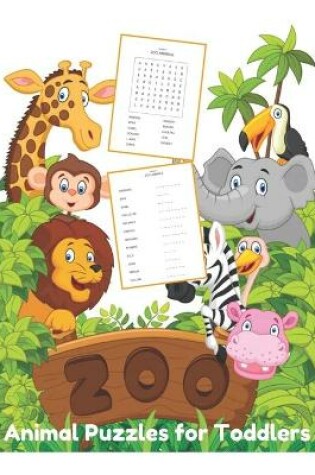 Cover of Zoo Animal Puzzles for Toddlers