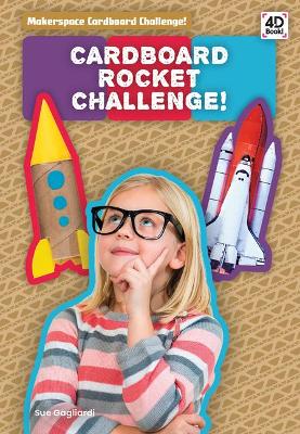 Book cover for Cardboard Rocket Challenge!