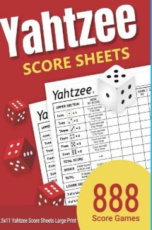 Cover of Yahtzee Score Sheets