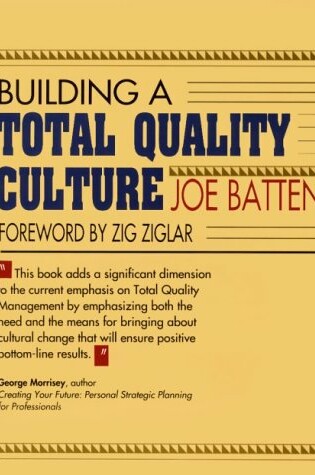 Cover of Building a Total Quality Culture