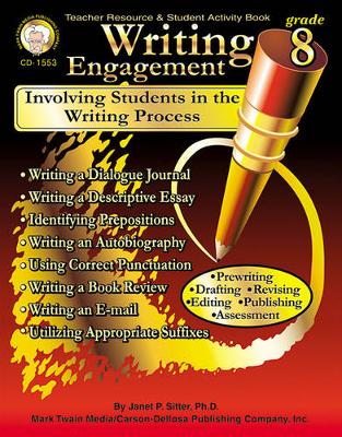 Cover of Writing Engagement, Grade 8