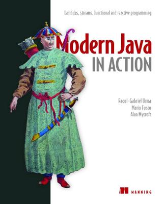 Book cover for Modern Java in Action