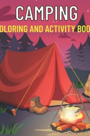 Cover of Camping coloring and activity book