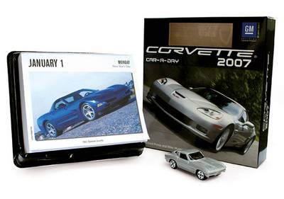 Book cover for Corvette Car-a-day Calendar