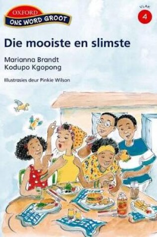 Cover of Die mooiste en slimste: Vlak 4 leesboek 4