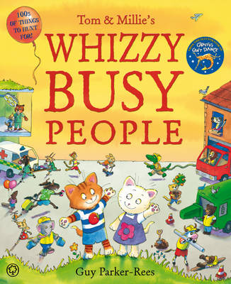 Book cover for Tom and Millie: Whizzy Busy People