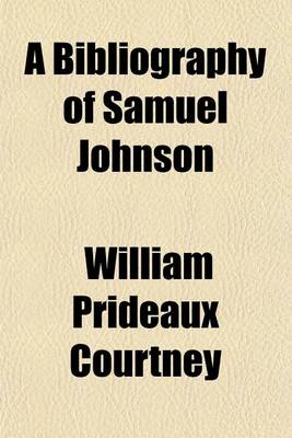 Book cover for A Bibliography of Samuel Johnson