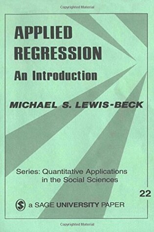 Cover of Applied Regression