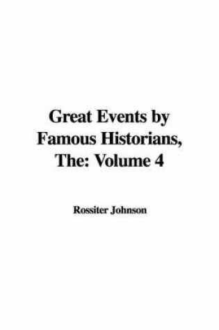 Cover of The Great Events by Famous Historians