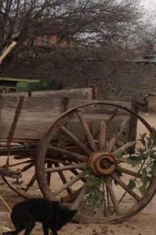 Cover of An Antique Wagon and a Black Dog on the Farm