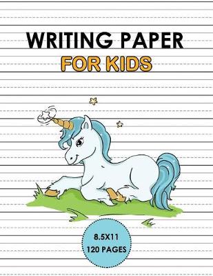 Book cover for Writing Paper For Kids