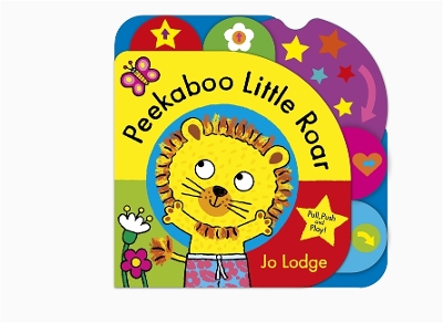 Book cover for Peekaboo Little Roar Board Book