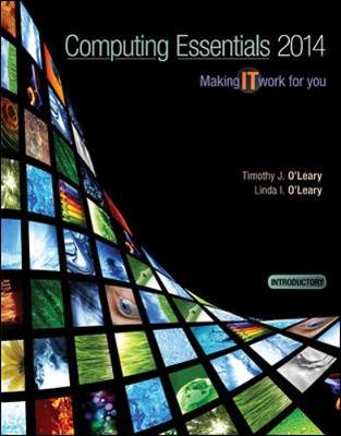 Book cover for COMPUTING ESSENTIALS 2014 INTRODUCTORY EDITION