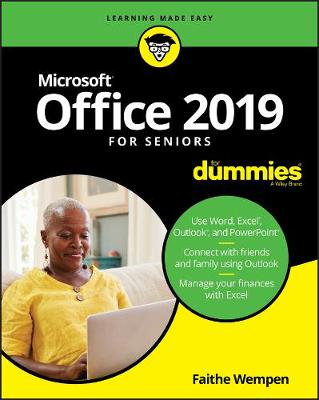 Book cover for Office 2019 For Seniors For Dummies