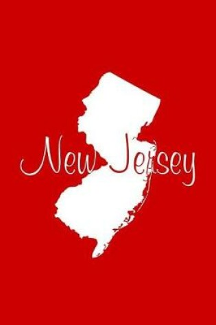 Cover of New Jersey - Red Lined Notebook with Margins