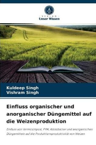 Cover of Einfluss organischer und anorganischer Düngemittel auf die Weizenproduktion