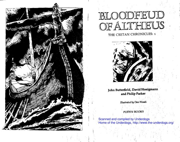 Book cover for Blood Feud of Altheus