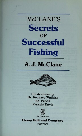 Book cover for McClane's Secrets of Successful Fishing