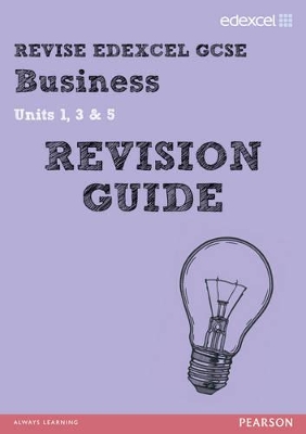 Cover of REVISE Edexcel GCSE Business Revision Guide