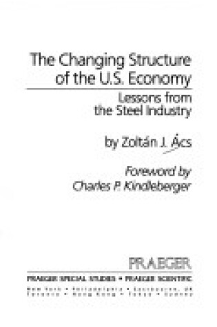 Cover of Changing Structure of the American Economy