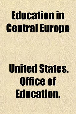 Book cover for Education in Central Europe