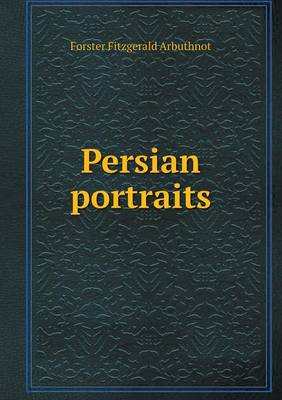 Book cover for Persian portraits