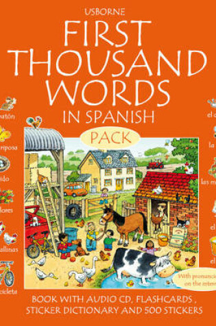 Cover of First Thousand Words in Spanish Pack