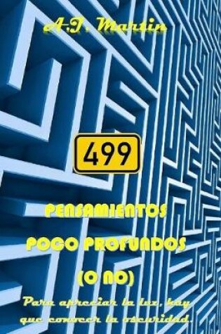 Cover of 499 Pensamientos poco profundos