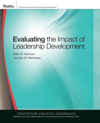 Book cover for Evaluating the Impact of Leadership Development