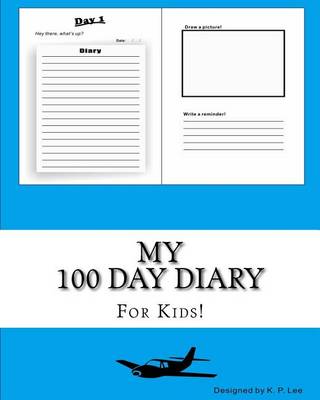 Cover of My 100 Day Diary (Blue cover)