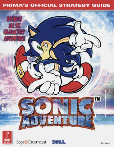 Book cover for Sonic Adventure