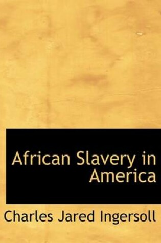 Cover of African Slavery in America