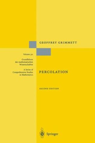 Cover of Percolation