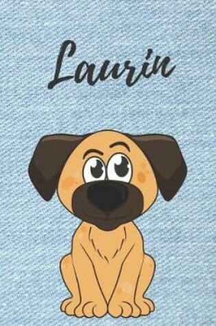 Cover of Laurin Hund-Malbuch / Notizbuch Tagebuch