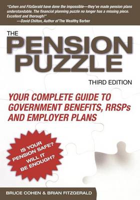 Book cover for The Pension Puzzle: Your Complete Guide to Government Benefits, Rrsps, and Employer Plans