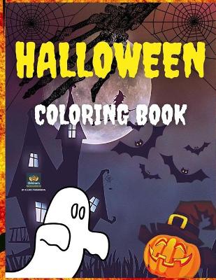 Book cover for Halloween Coloring Book