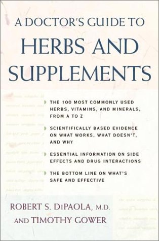 Book cover for A Doctor's Guide to Herbs and Supplements