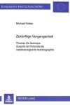 Book cover for Zukuenftige Vergangenheit