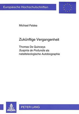 Book cover for Zukuenftige Vergangenheit