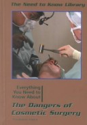 Book cover for The Dangers of Cosmetic Surgery