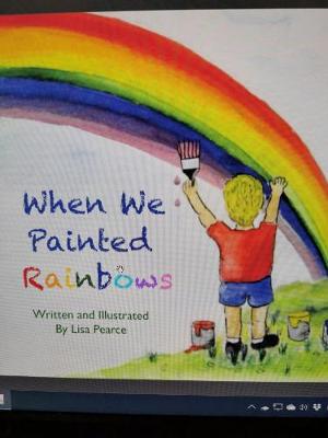 Book cover for When We Painted Rainbows