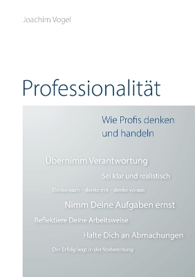 Book cover for Professionalität