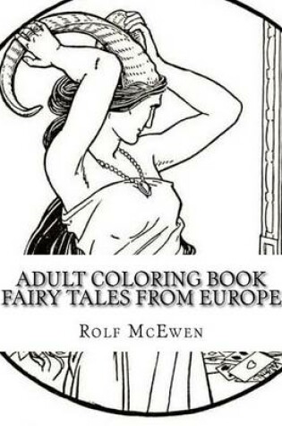 Cover of Adult Coloring Book Fairy Tales from Europe