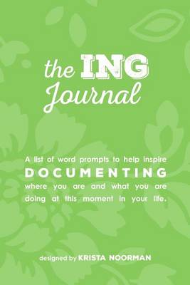 Book cover for The Ing Journal - Green