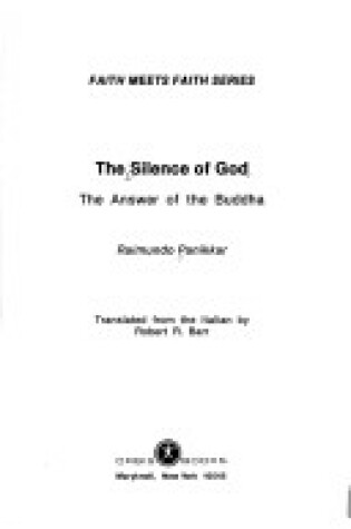 Cover of The Silence of God