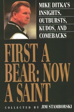 Cover of First a Bear, Now a Saint